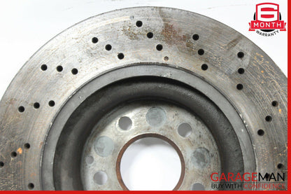 03-06 Mercedes R230 SL500 Front Left & Right Brake Rotors Disc Set of 2 Drilled