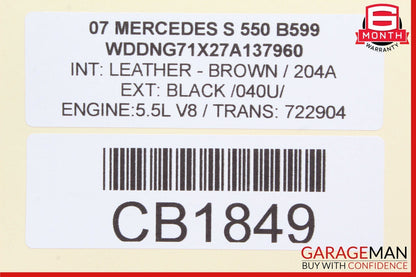 07-14 Mercedes W221 S550 S63 Voice Language Communication Control Module OEM