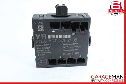 08-12 Mercedes X204 GLK350 C300 E350 Front Right Side Door Control Module OEM