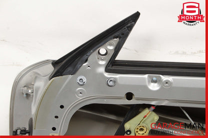 05-08 Porsche Boxster Cayman 987 Front Right Exterior Door Shell Frame Silver
