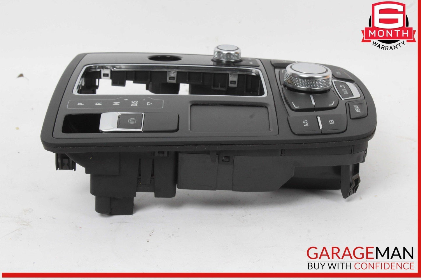 12-15 Audi A6 Front Center Console MMI Gear Shifter Bezel 4G1919610C OEM