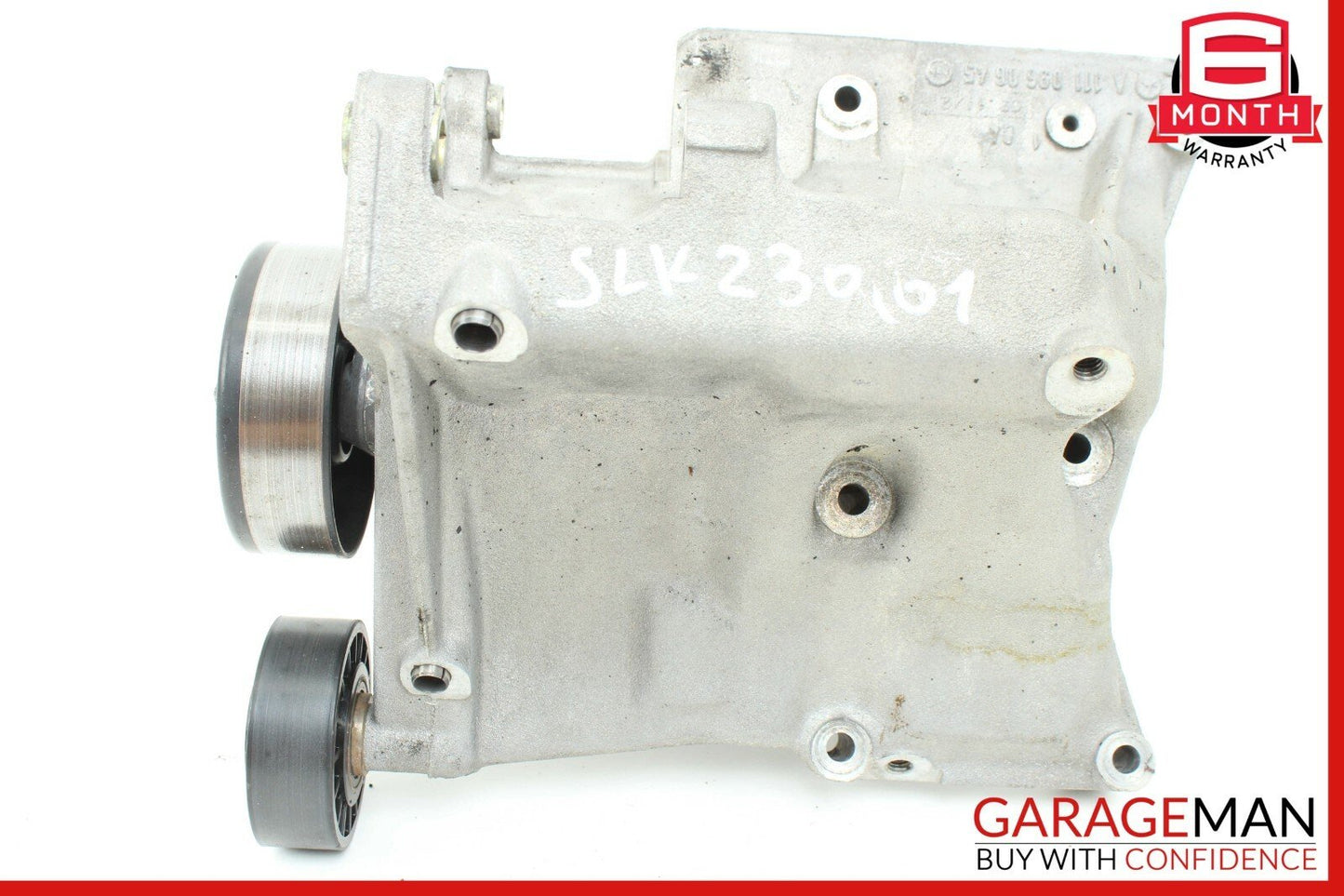97-04 Mercedes R170 SLK230 Alternator Mount Bracket Belt Tensioner 1110960645