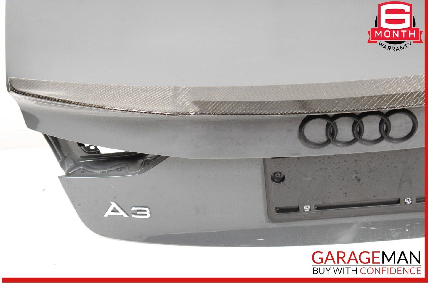 15-20 Audi A3 Quattro S3 Rear Trunk Deck Lid Shell Panel OEM