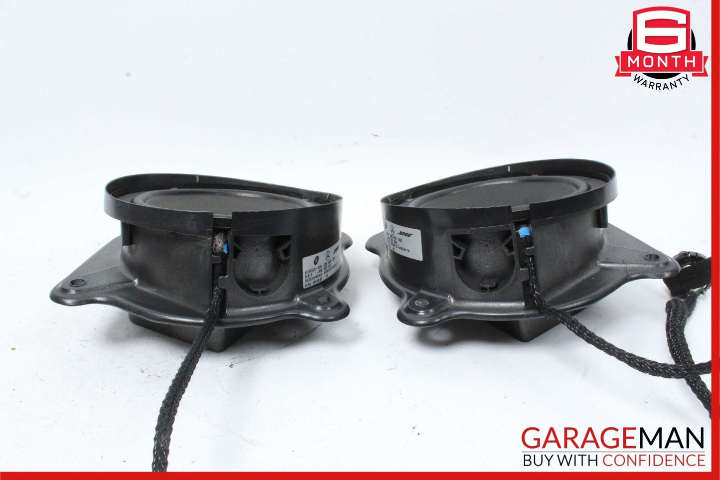00-06 Mercedes W220 S430 S500 S55 AMG Rear Door Audio Sound Speaker Set of 2 Pc