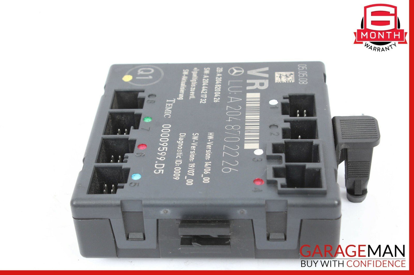 08-18 Mercedes W204 C300 C250 E400 Front Right Side Door Control Module OEM