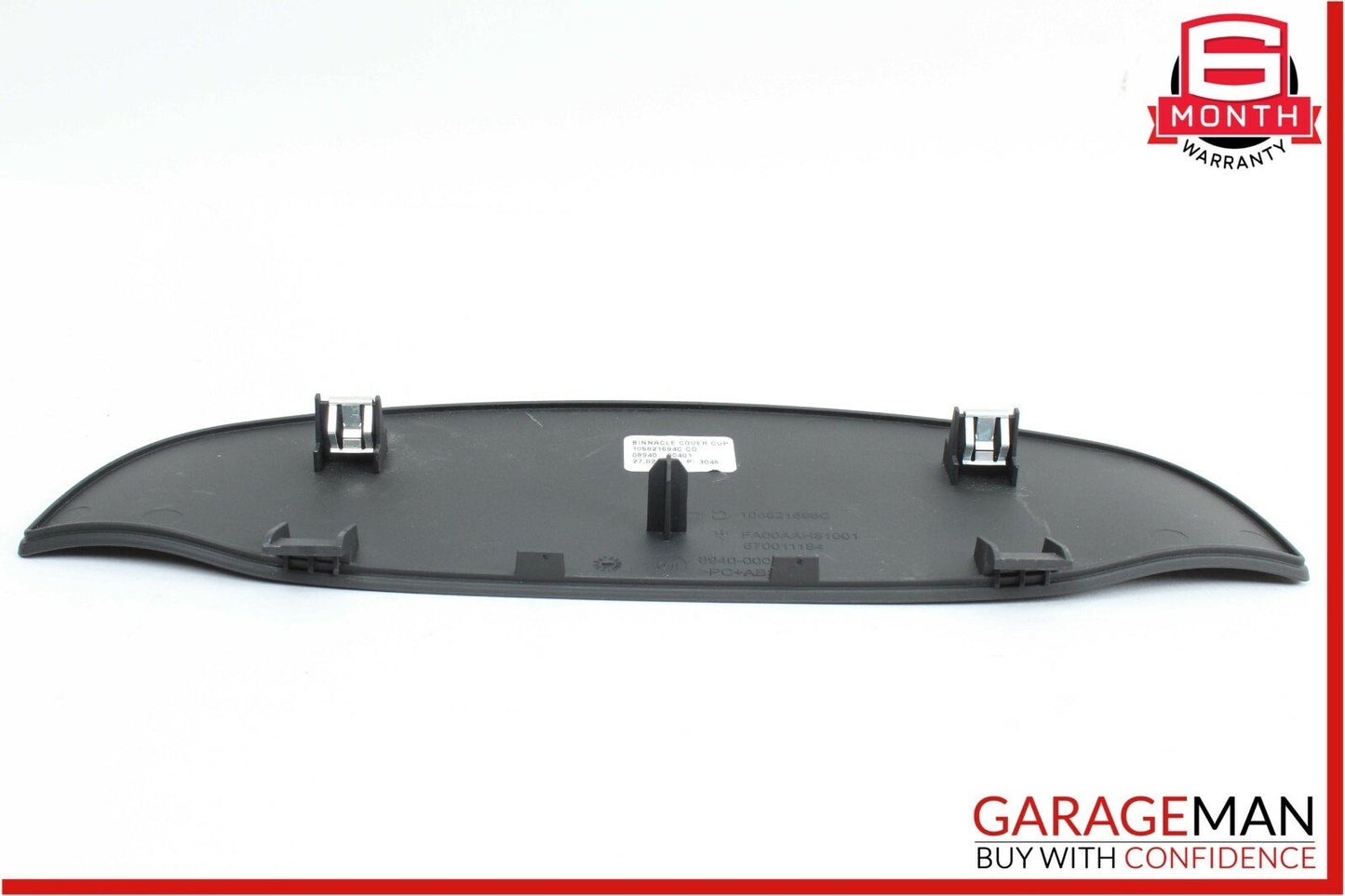 14-17 Maserati Ghibli Dash Speedometer Cover Trim Black OEM