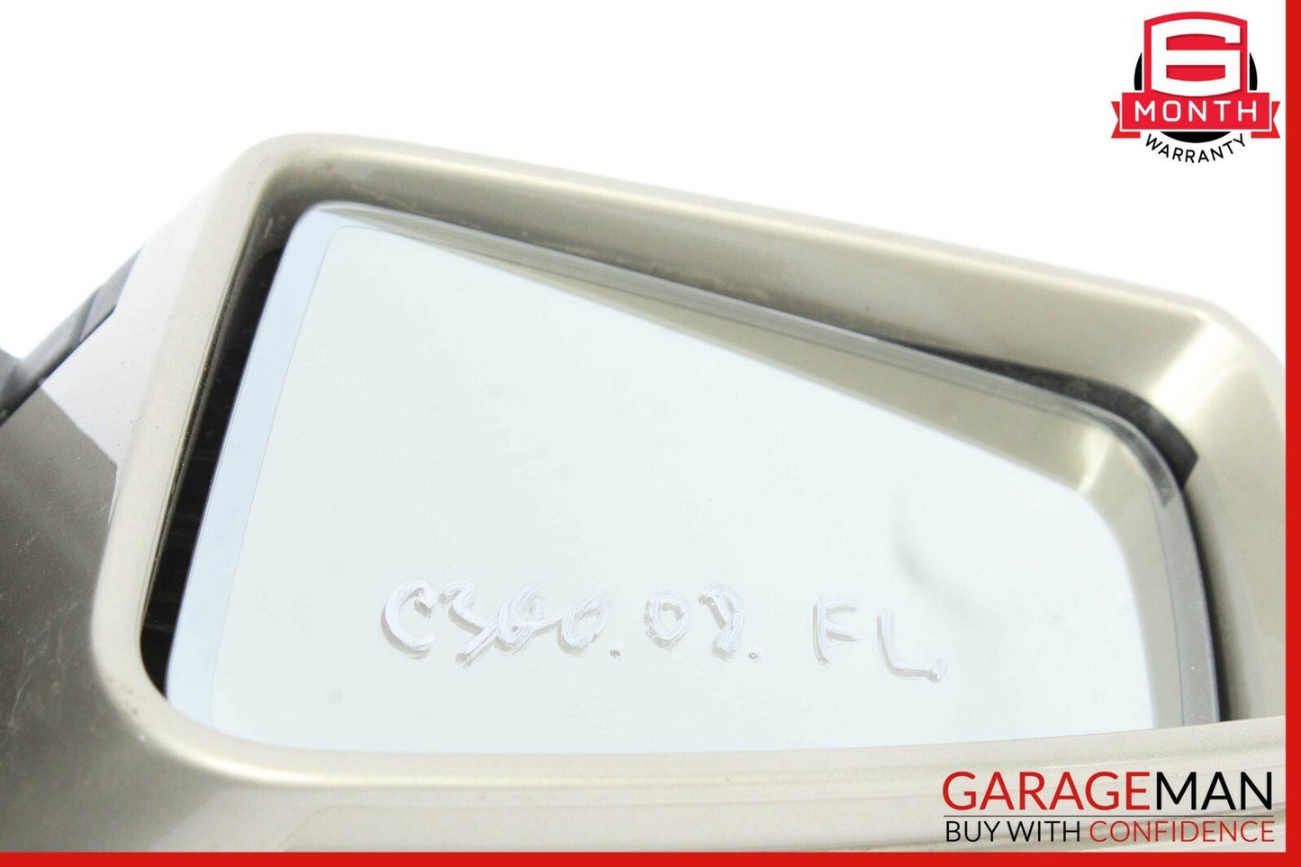 12-14 Mercedes W204 C250 C63 AMG Front Left Side Mirror Rear View Door Beige