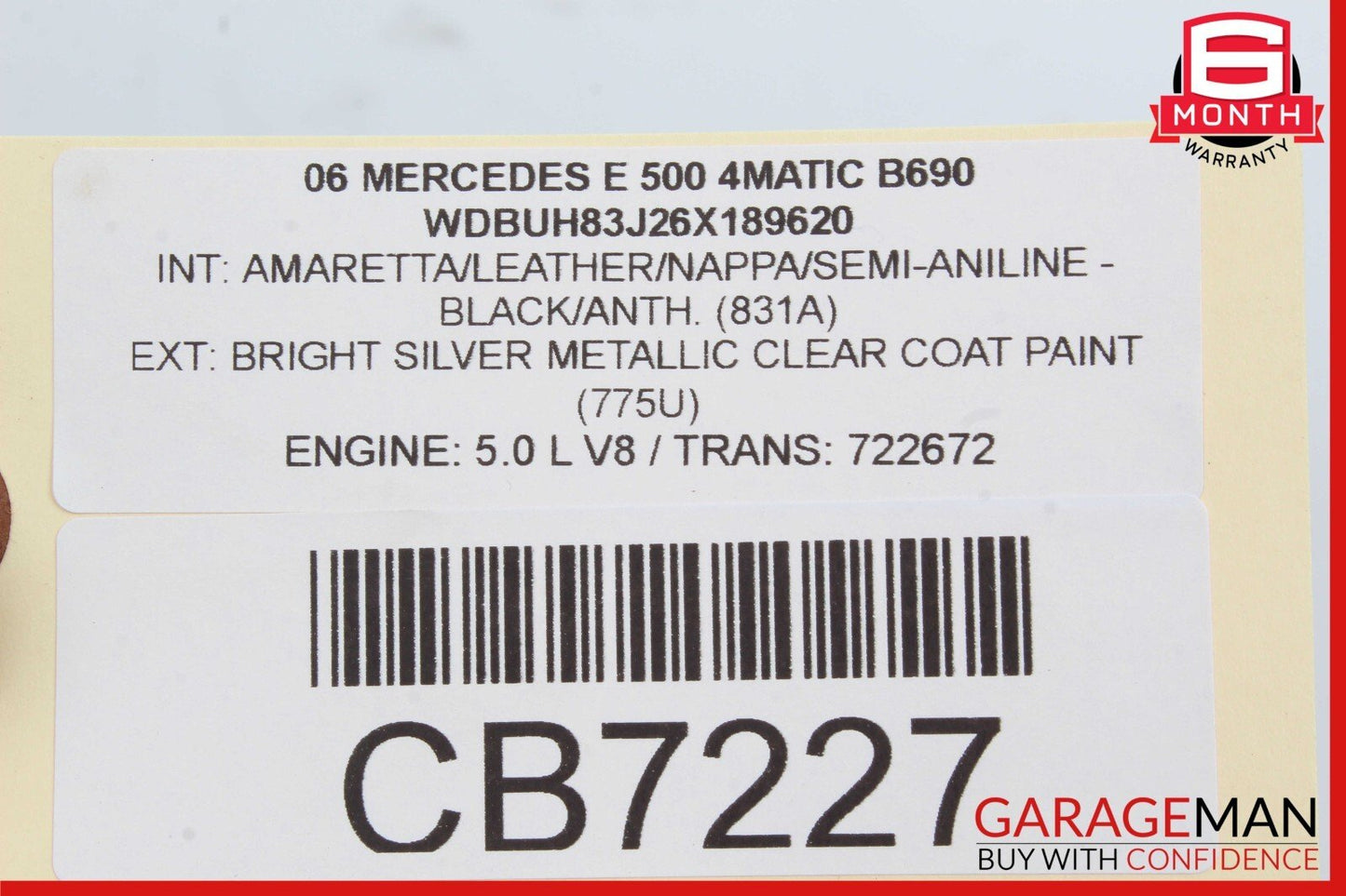 03-09 Mercedes W211 E500 E550 Front Right Passenger Door Control Module OEM