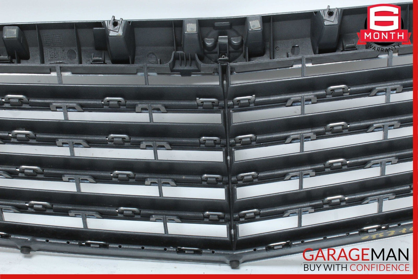 07-09 Mercedes W211 E350 Front Center Bumper Grill Grille Cover Panel Chrome OEM