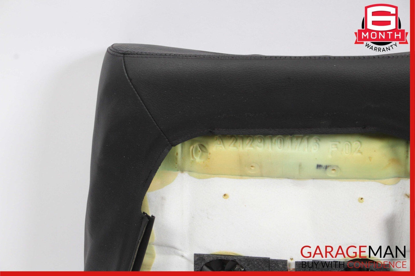 10-16 Mercedes W212 E550 E400 E300 Front Right Top Upper Seat Cushion Black