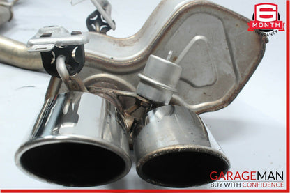 14-17 Maserati Ghibli Rear Right Exhaust Muffler Dual Tip Assembly OEM