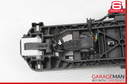 14-16 Mercedes W212 E350 Front Right Side Exterior Door Handle Keyless Go Silver