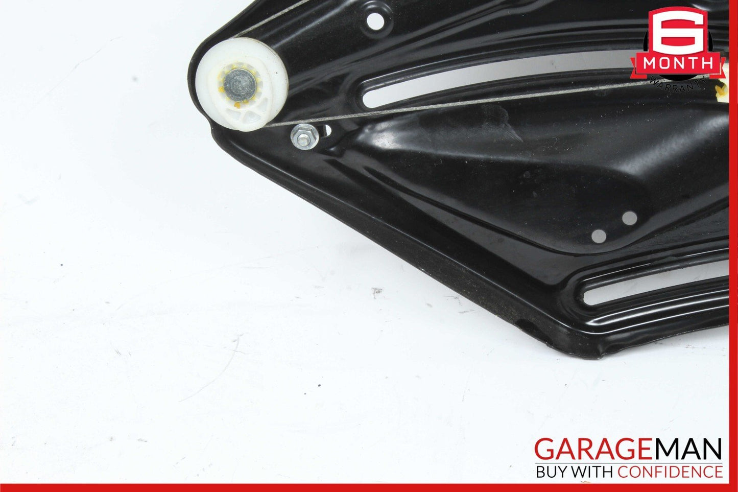 10-16 Mercedes W212 E350 Rear Left Door Window Regulator Frame w/o Motor
