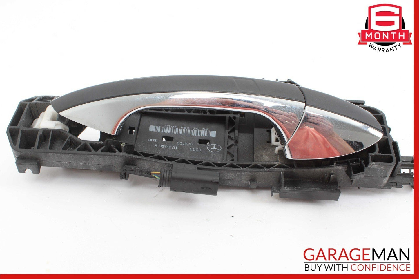 12-14 Mercedes W204 C250 Front Right Side Keyless Go Exterior Door Handle Black
