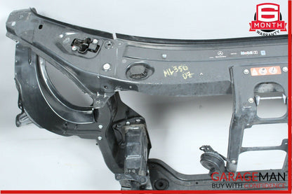 06-08 Mercedes W164 ML350 Front Upper Radiator Core Support Bracket Bar Assembly
