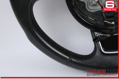 16-18 Audi A7 A6 Front Left Driver Side Steering Wheel Black 4G0419091BF OEM
