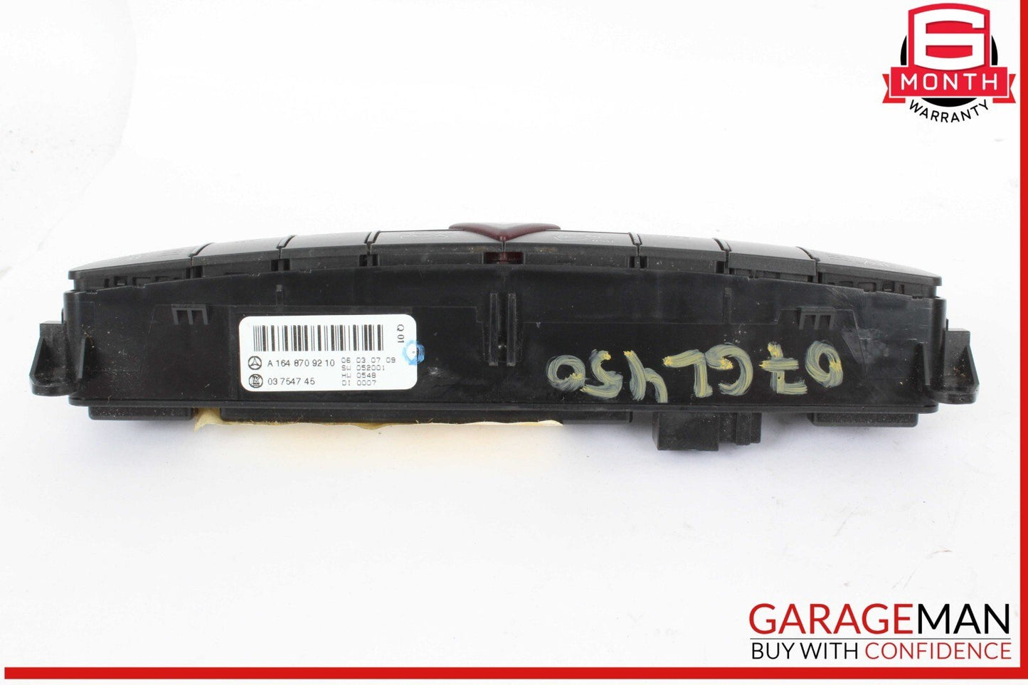 06-12 Mercedes X164 GL450 GL550 Hazard Light Control Switch Panel Module Unit
