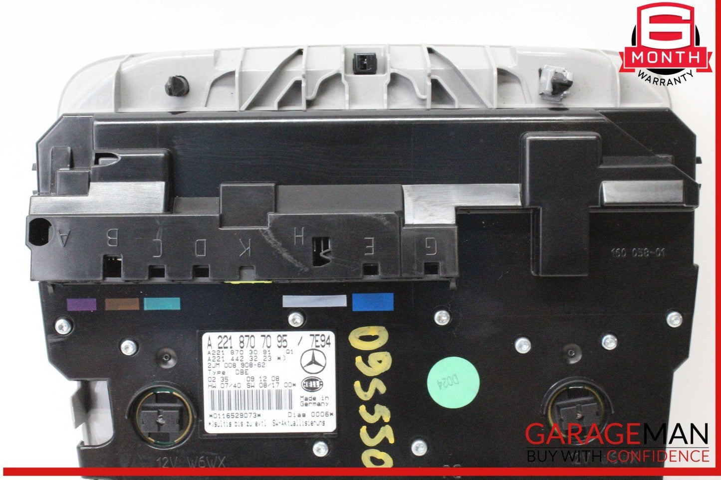 07-10 Mercedes W221 S550 CL550 Overhead Dome Light Sunroof Control OEM