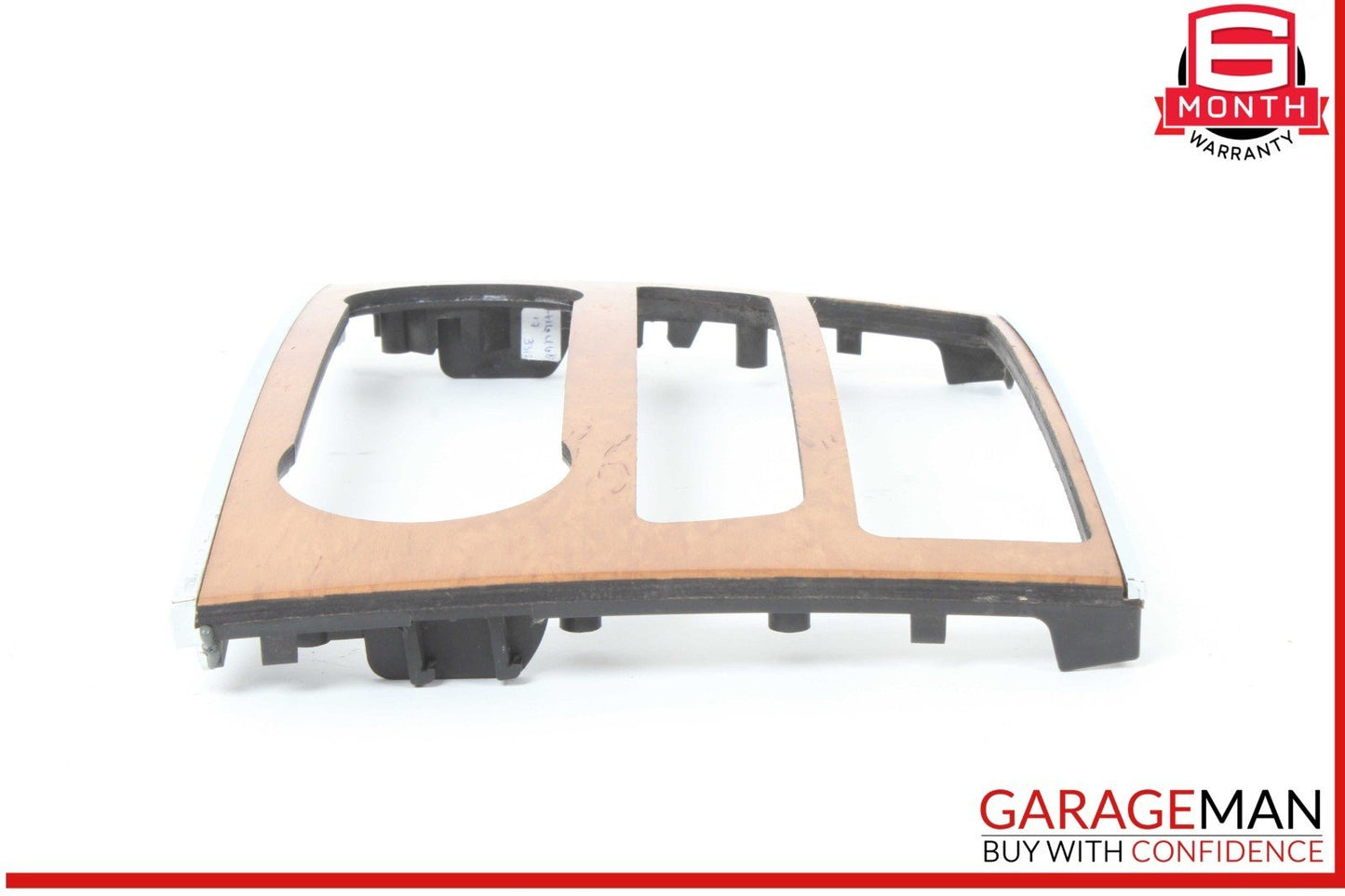 06-12 Mercedes X164 GL450 4MATIC Center Console Control Trim Panel Wood Bezel
