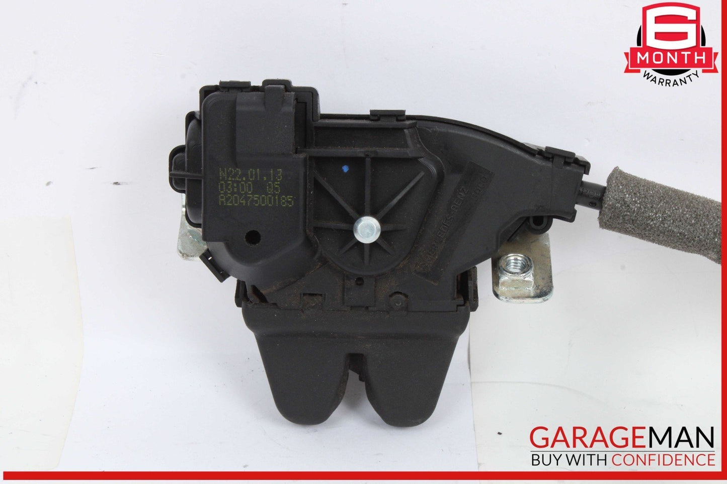 08-17 Mercedes W212 E63 AMG Trunk Lid Latch Lock Actuator 2047500261 OEM
