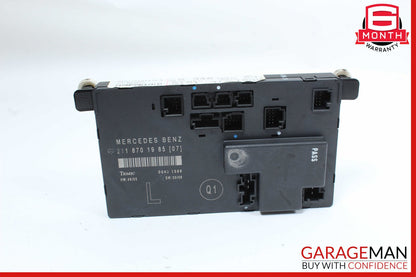 03-09 Mercedes W211 E350 E500 Front Left Side Door Control Module 2118707326 OEM