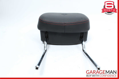 14-17 Maserati Ghibli Front Left / Right Side Seat Headrest Head Rest Black