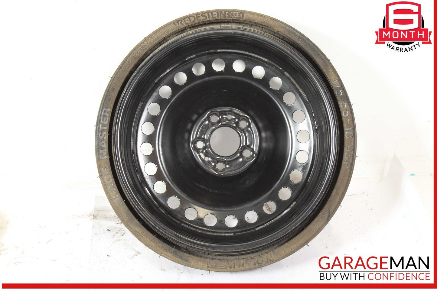 18-20 Maserati Ghibli Levante Emergency Spare Tire Wheel Rim 175/55-18 95P OEM