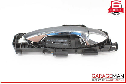 14-16 Mercedes W212 E350 E250 Right Passenger Side Exterior Door Handle Gray OEM