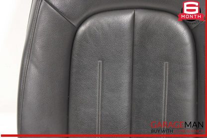 12-18 Audi A6 A7 Front Left Driver Side Top Upper Seat Cushion Cover Black OEM