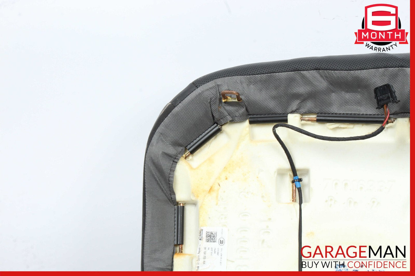 10-15 Porsche Panamera 970 Rear Left Driver Side Lower Bottom Seat Cushion