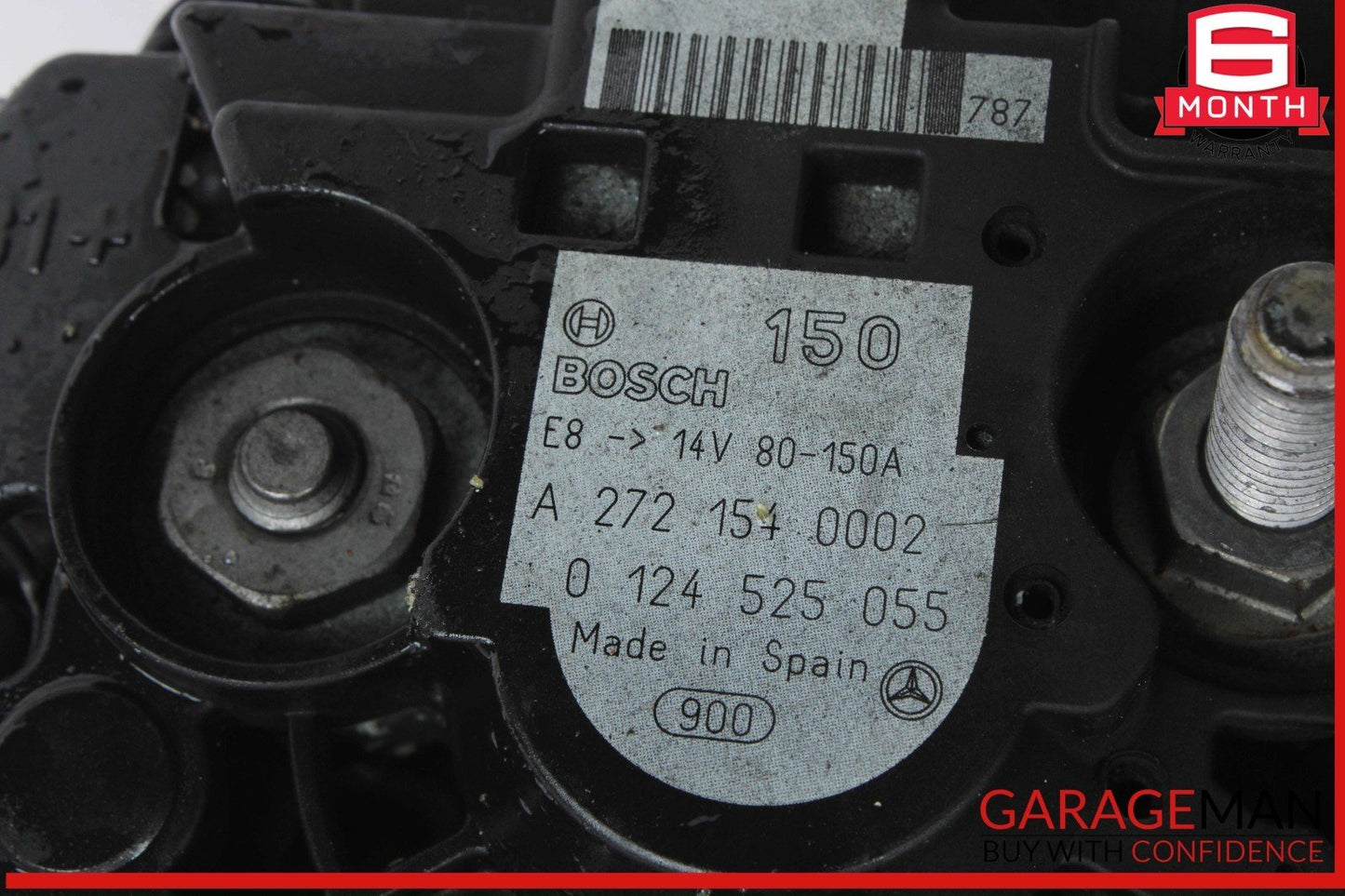 06-11 Mercedes W209 CLK350 Generator Alternator 150 AMP 2721540002 OEM
