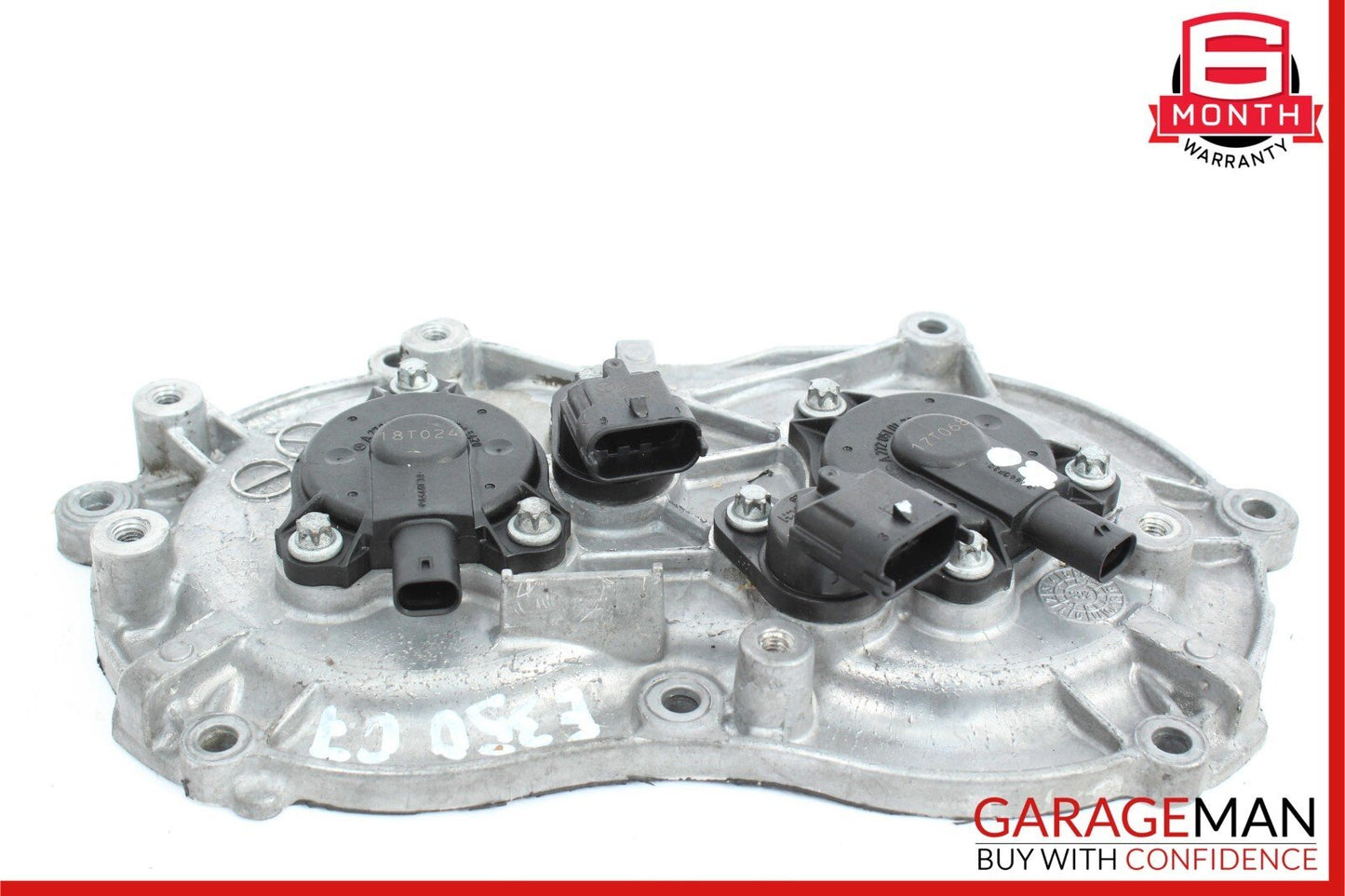 06-10 Mercedes C300 R350 S550 E350 Front Left Engine Timing Chain Cover Plate