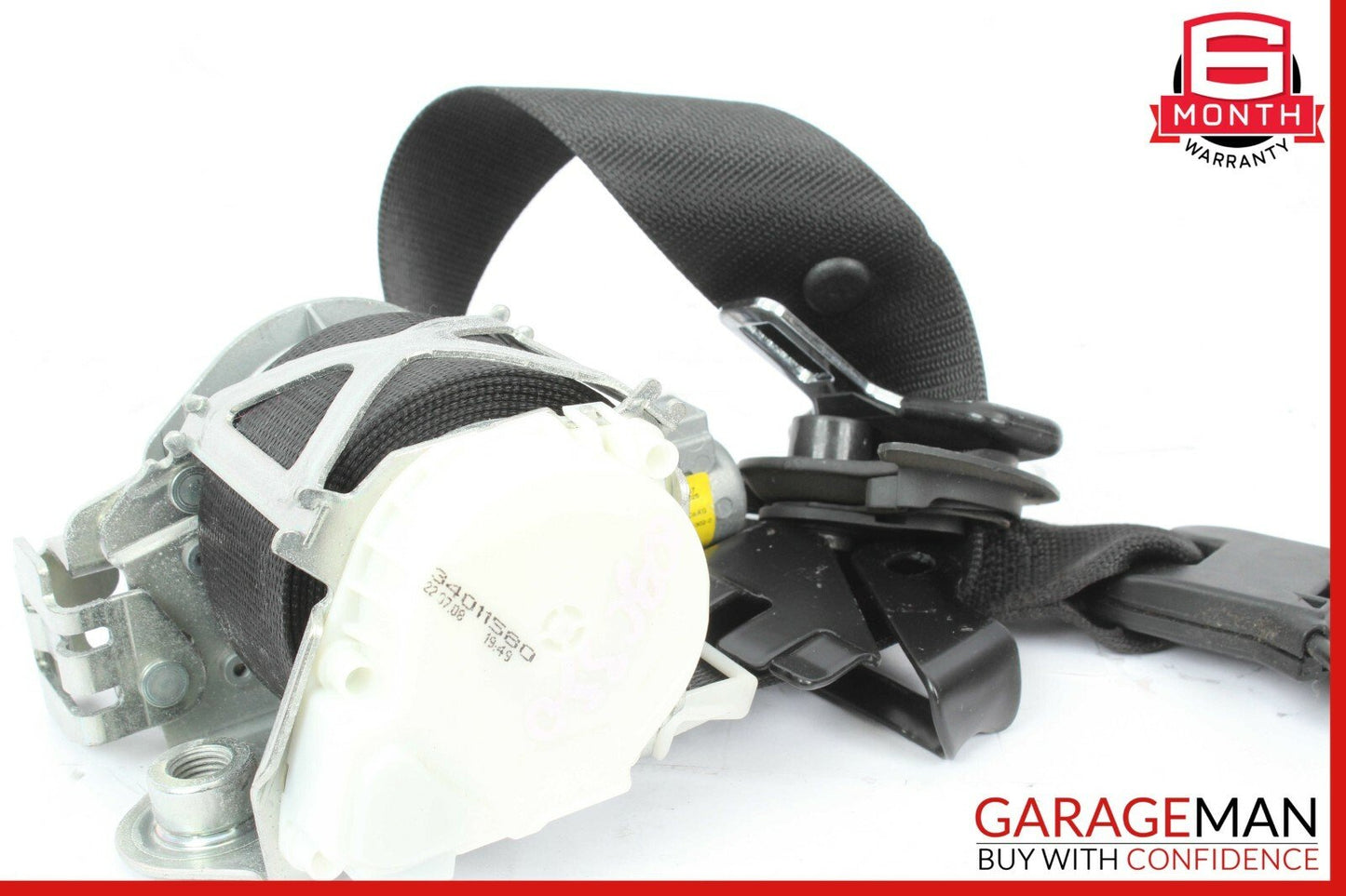 08-14 Mercedes W204 C300 C350 Front Right Side Seatbelt Seat Belt Retractor OEM
