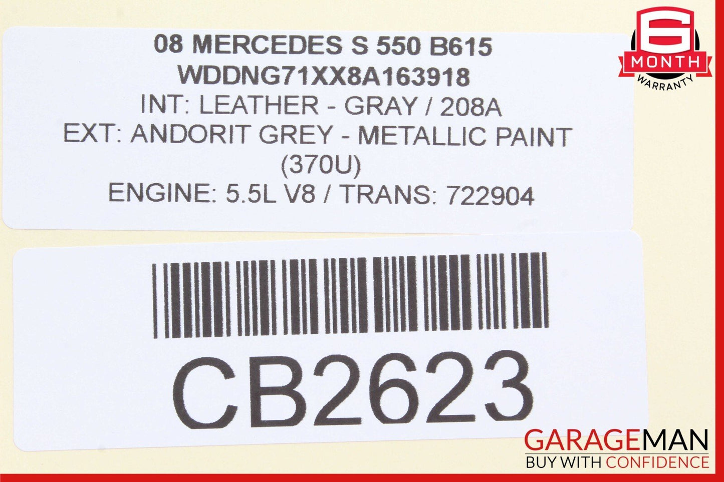 07-13 Mercedes W221 S550 S400 Rear Right or Left Side Door Control Module OEM
