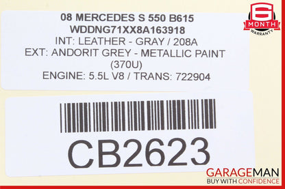 07-13 Mercedes W221 S550 S400 Rear Right or Left Side Door Control Module OEM
