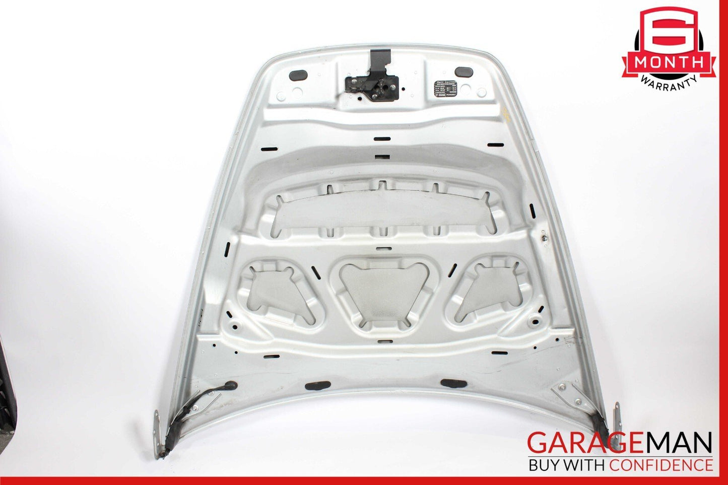 11-14 Porsche Cayenne 958 Front Hood Bonnet Panel Assembly Silver OEM