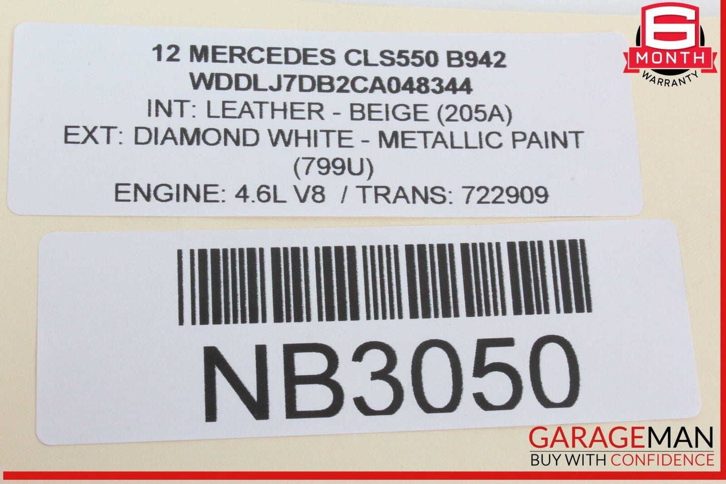 10-18 Mercedes W218 CLS550 E400 E350 Airmatic Air Suspension Control Module OEM