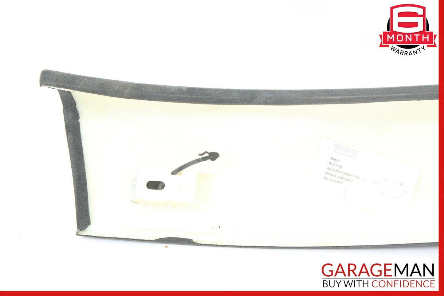 03-10 Porsche Cayenne S 955 Front Left Side A Pillar Trim Cover Panel Black OEM