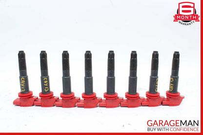 11-17 Porsche Cayenne 958 Ignition Coil Spark Plug Set of 8 Pc OEM