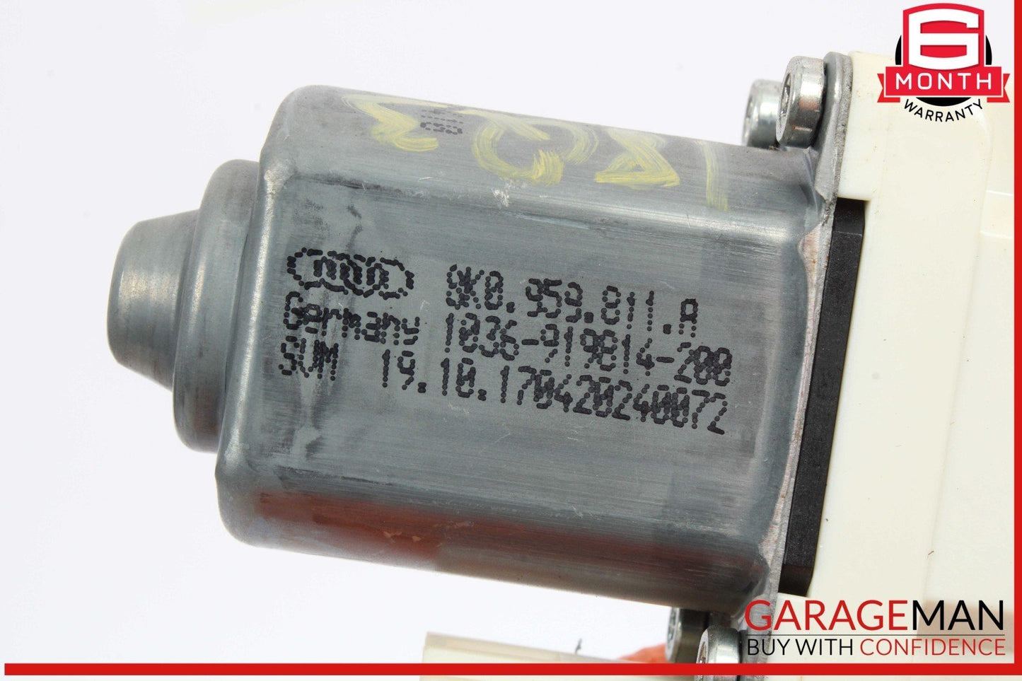 12-18 Audi Q3 S6 SQ5 Rear Left Driver Side Window Regulator Motor 8K0959811A OEM