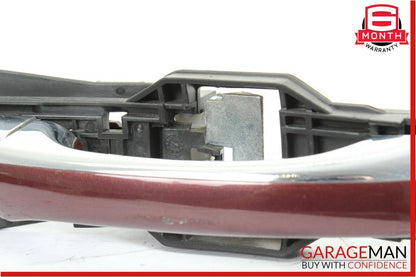 03-09 Mercedes W211 E350 E63 AMG Front Right Side Exterior Door Handle Red OEM