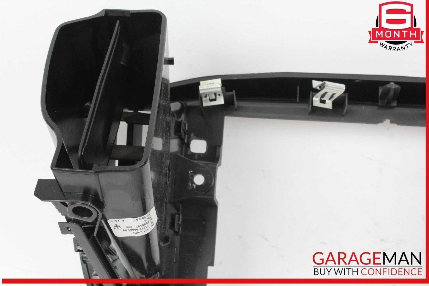 17-24 Maserati Ghibli M157 Center Dash Air Vent Grille Screen Frame Trim Panel