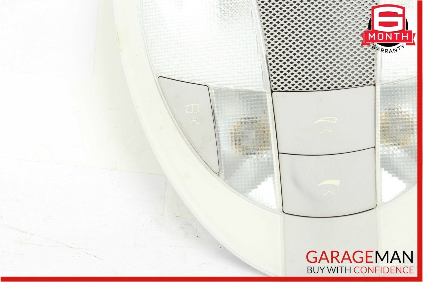 06-11 Mercedes W211 E350 CLS550 Rear Overhead Dome Light Reading Map Grey