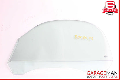 97-04 Porsche Boxster 986 Front Right Side Door Window Auto Glass Clear OEM