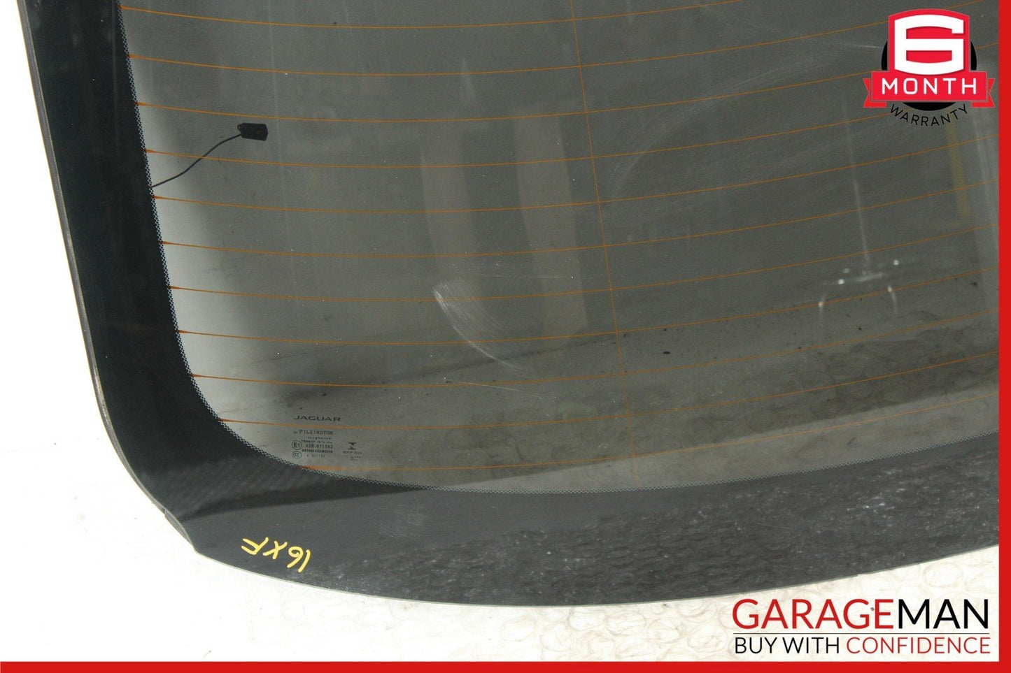 16-23 Jaguar XF Rear Windshield Back Window Glass OEM