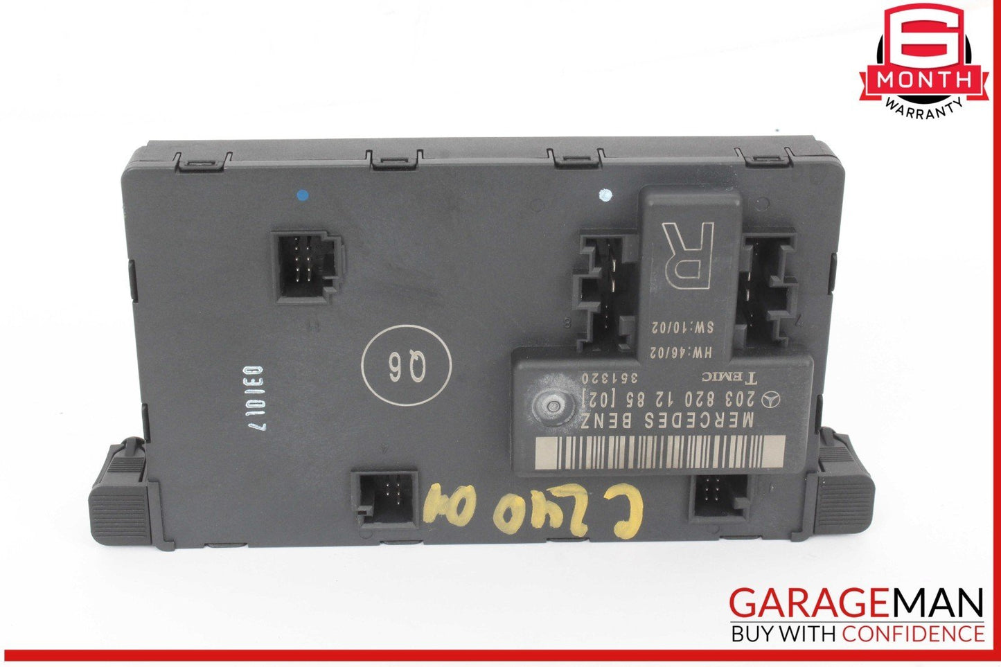 01-07 Mercedes W203 C240 C320 Front Right Door Control Module 2038201285 OEM