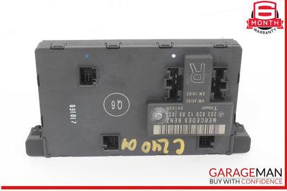 01-07 Mercedes W203 C240 C320 Front Right Door Control Module 2038201285 OEM