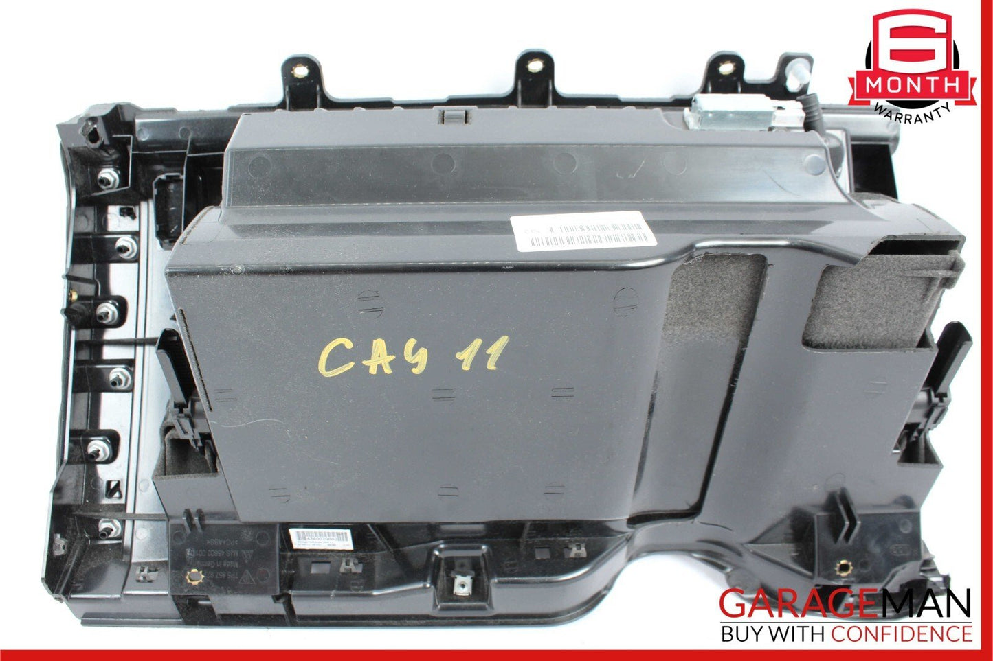 11-17 Porsche Cayenne 958 Dash Glove Box Storage Tray Compartment Black OEM