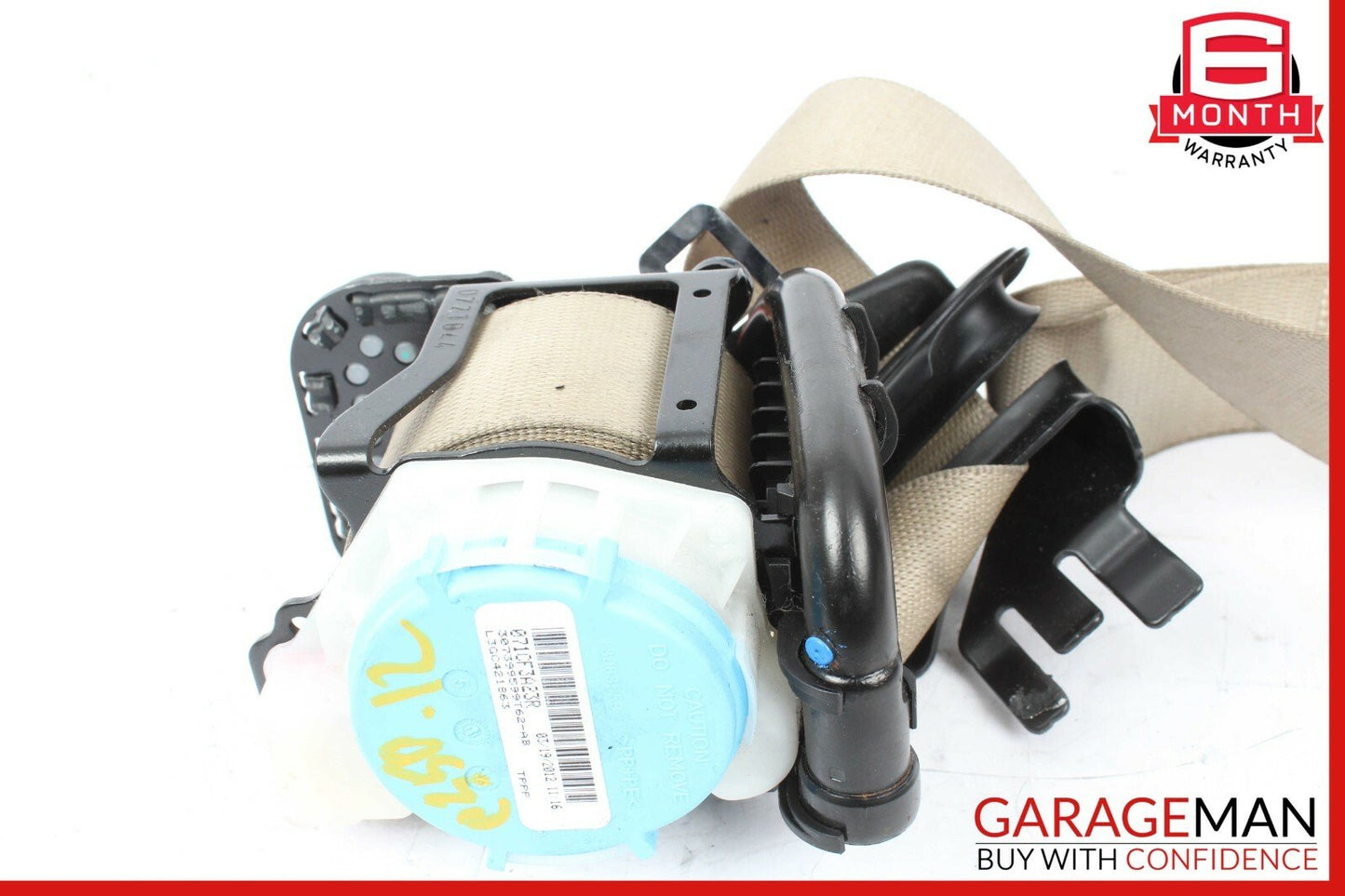 12-14 Mercedes W204 C350 Coupe Front Right Side Seat Belt Retractor Black