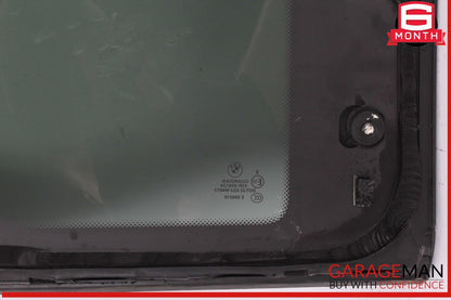 11-17 BMW X3 Rear Left Driver Side Quarter Window Glass OEM